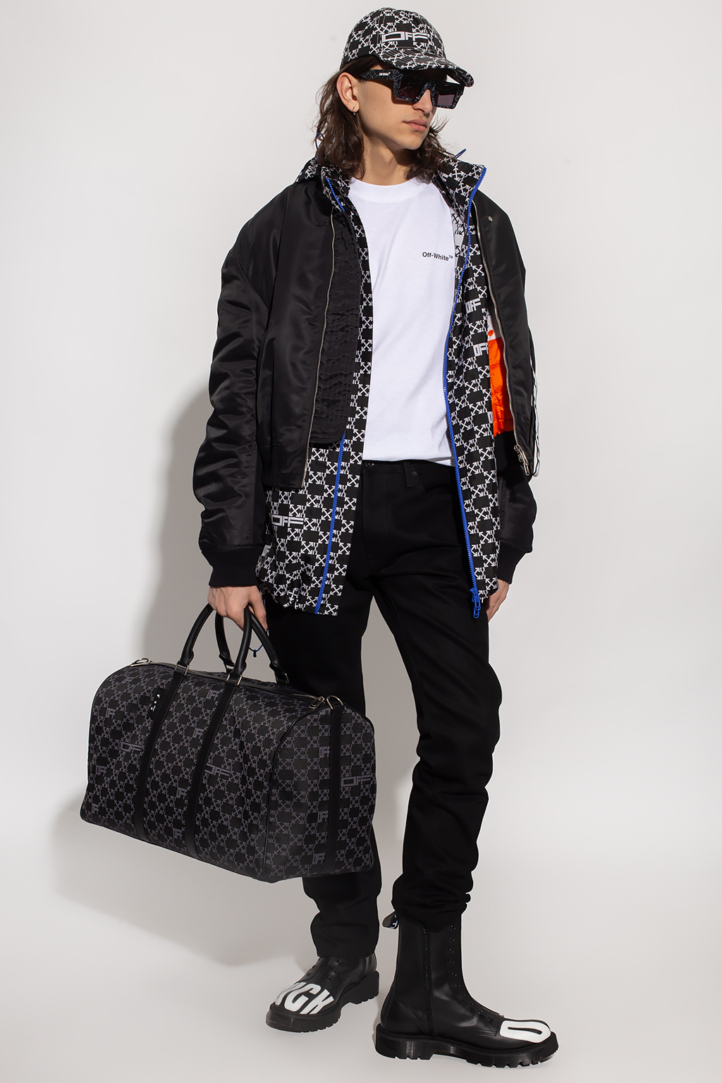 【関税＆送料込み】Off-White Jeans Tattoo Ollie straight leg jeans - Jeans with logo Off - White